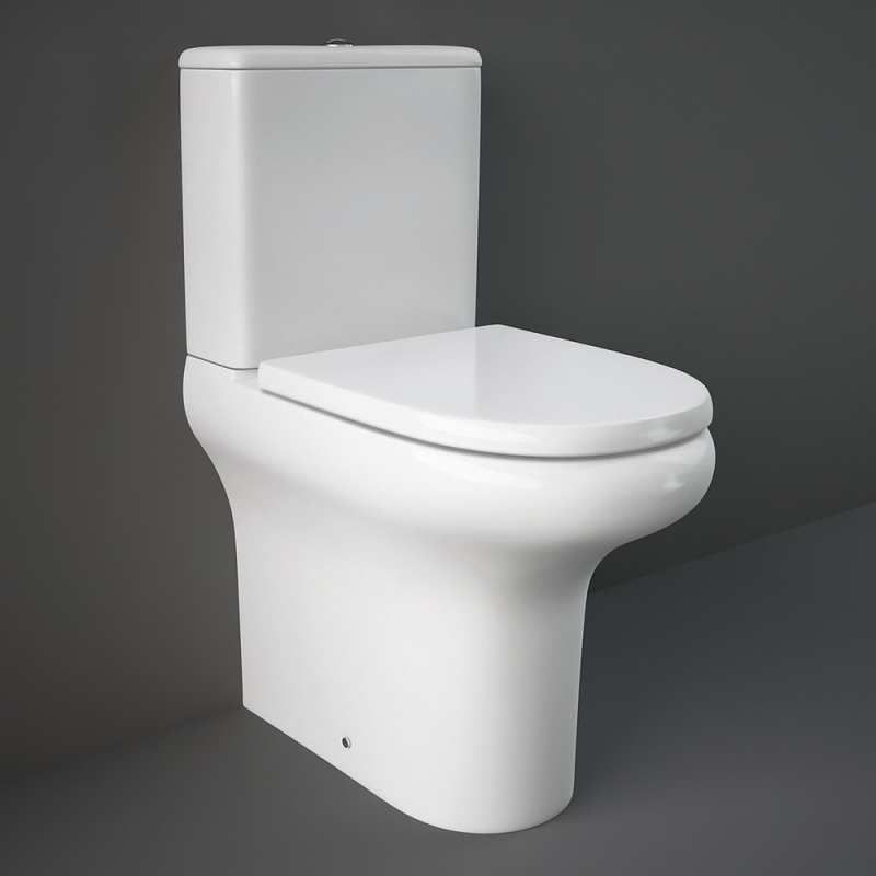 RAK C6651 COMPACT DELUXE HIGH CC BTW WC PAN 450mm