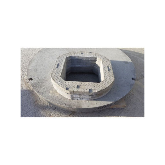 CPM CONCRETE MANHOLE ADJUSTING UNIT 1050 x 65mm (600 x 600mm CENTRAL OPENING) A6015