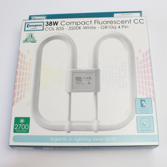 CROMPTON CLC38W4PIN FLUORESCENT CC3500K GR10Q