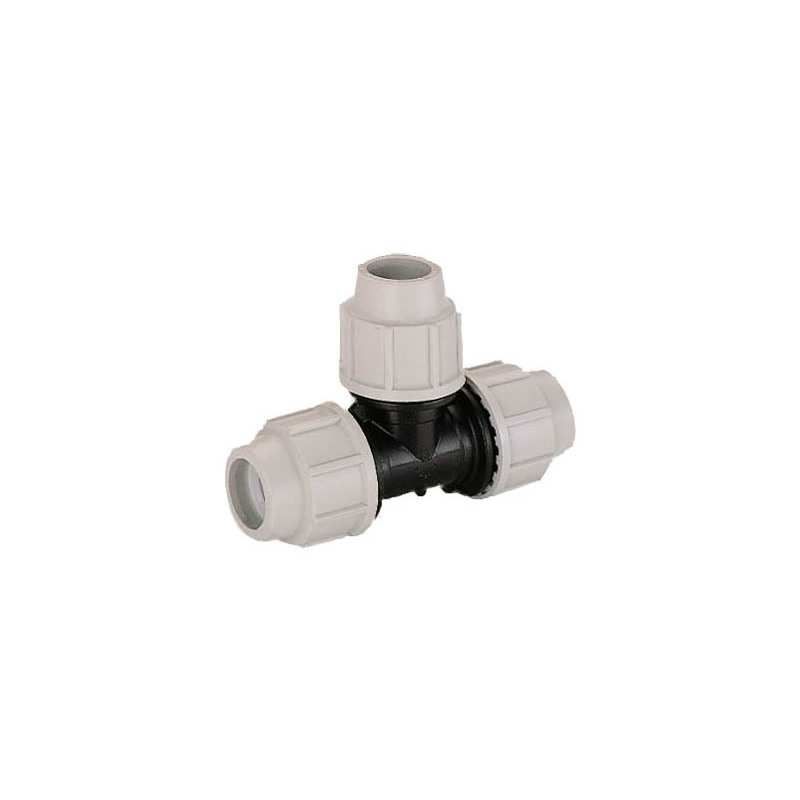 PLASSON 90deg TEE 25 x 25 x 25mm PL070400025