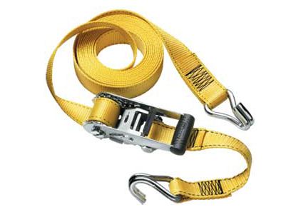 MASTERLOCK MLK3058E HEAVY DUTY RATCHET TIE DOWNS WITH J-HOOKS 35mm x 4.5m
