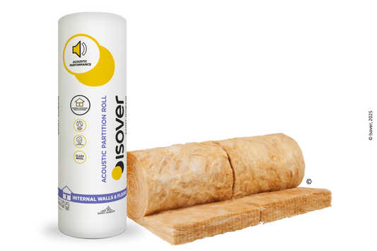 ISOVER ACOUSTIC ROLL APR 12200 x 600 x 75mm x 14.64m2 (PACK 2) 5200625580