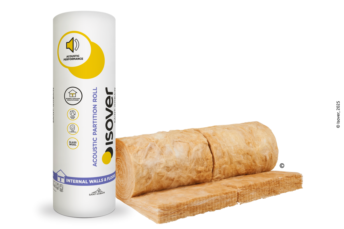 ISOVER ACOUSTIC ROLL APR 10000 x 600 x 65mm x 12m2 (PACK 2) 5200625579