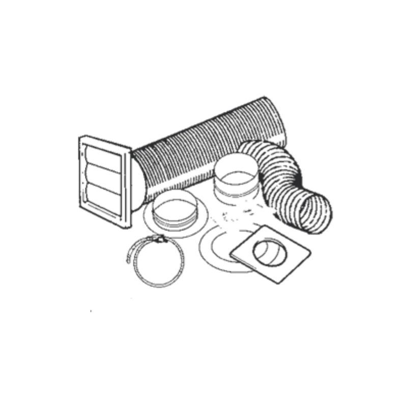 MANROSE TUMBLE DRYER VENT KIT 100mm 41703W