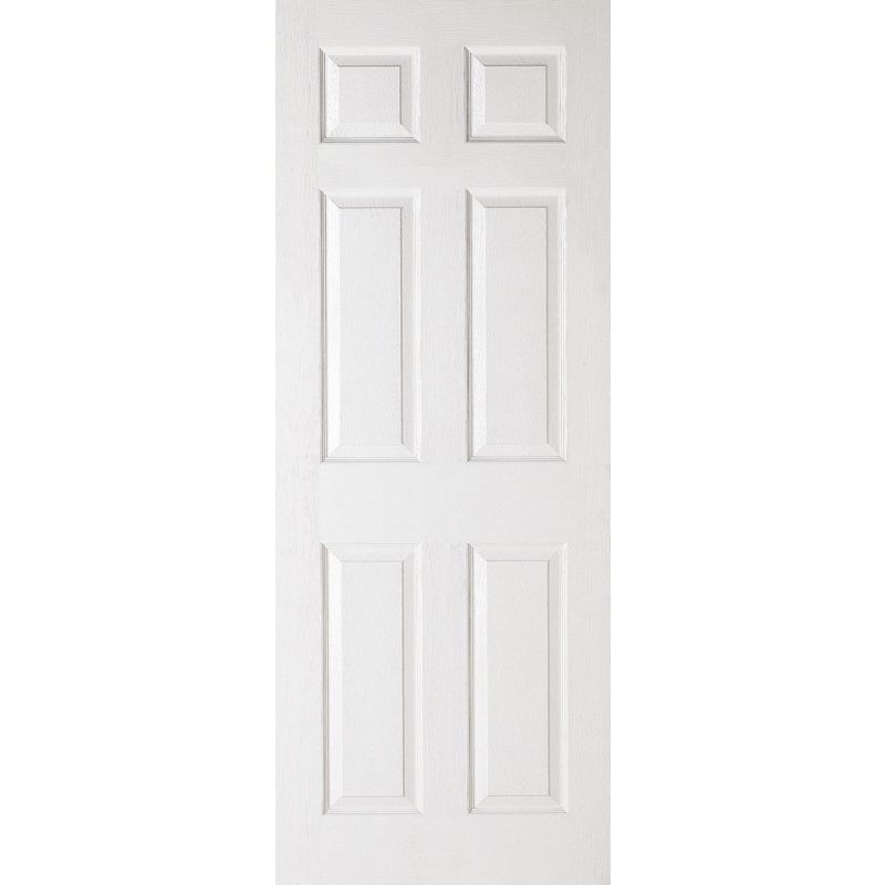 LPD ESSENTIALS WHITE MLD TEXTURED 6P FD 2040 x 726mm FCTEX6P726