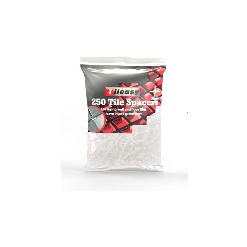 TILEASY LS250/3MM TILE SPACERS 3mm (PACK 250)