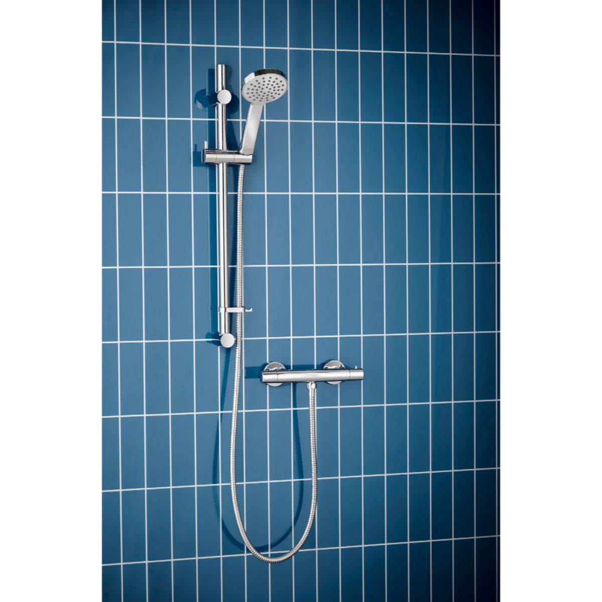 DEVA BLBS01 BELMONT BAR SHOWER C/W RISER RAIL KIT