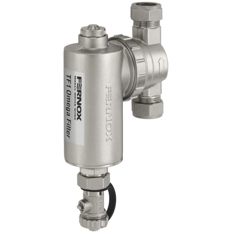 FERNOX TF1 OMEGA FILTER SLIP SOCKET 22mm 62248