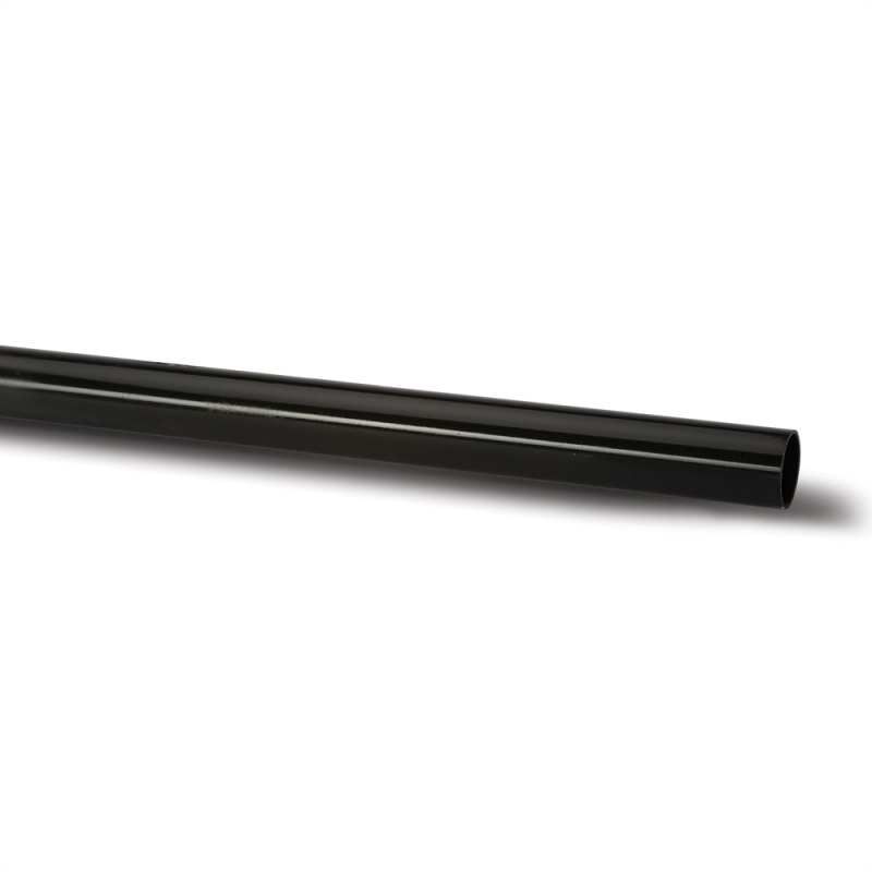 POLYPIPE ABS WASTE PIPE 40mm x 3m WS12 WS12B BLACK