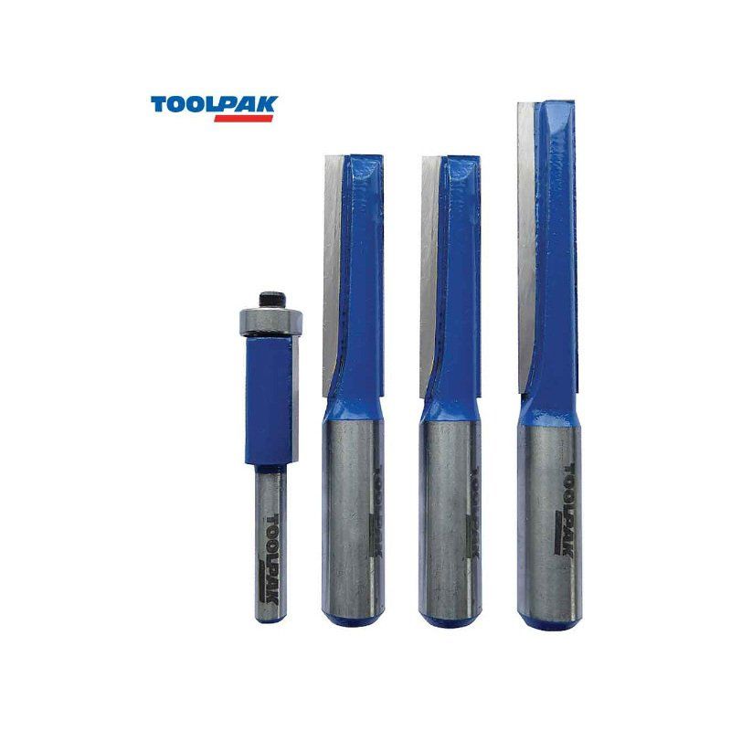 TOOLPAK RCK-SET04 SET OF 4 ROUTER BITS