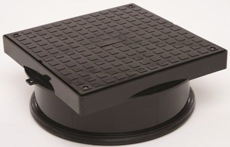 POLYPIPE SQUARE PP COVER & FRAME 320mm UG502