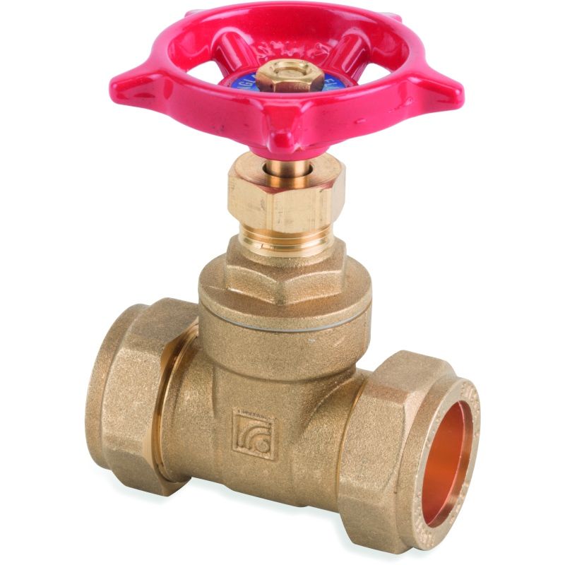 EMBRASS EP GATE VALVE BRASS 22mm 302267