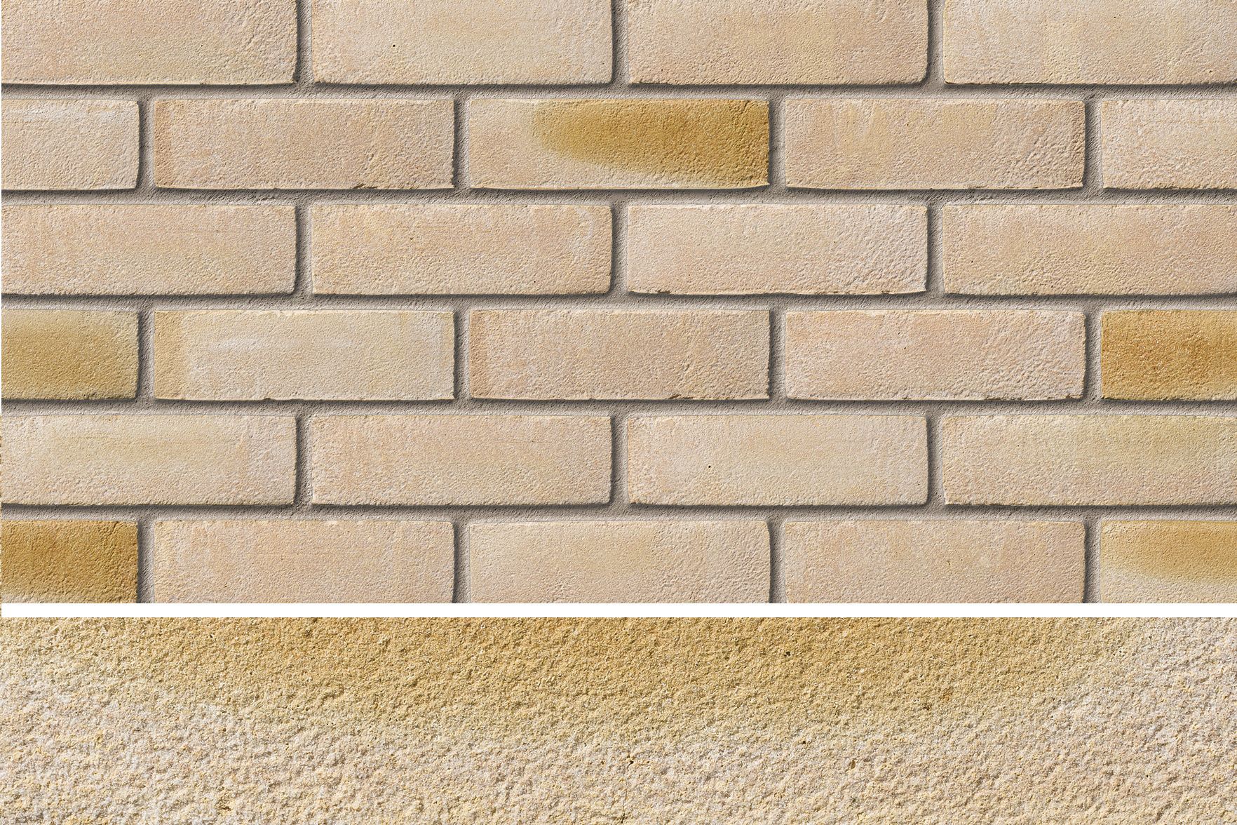 IBSTOCK ECLIPSE LEICESTER MULTI CREAM BRICK 65mm A0836A