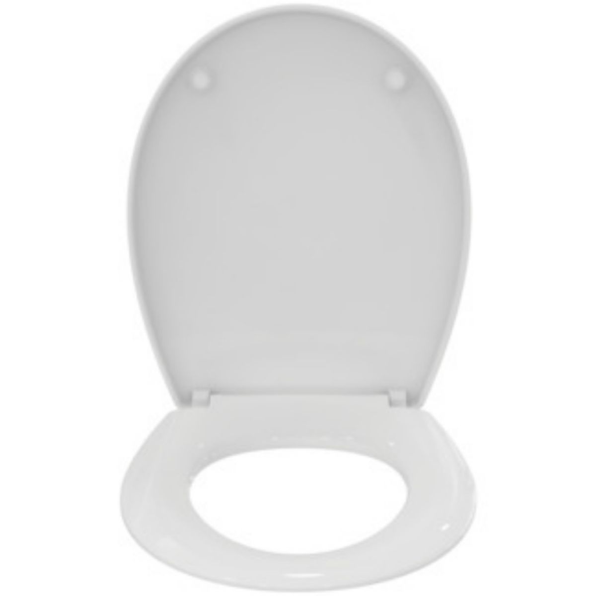 ARMITAGE SHANKS E131601 SANDRINGHAM 21 SEAT & COVER C/W PLASTIC HINGES WHITE