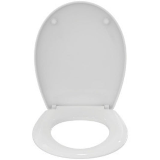 ARMITAGE SHANKS E131601 SANDRINGHAM 21 SEAT & COVER C/W PLASTIC HINGES WHITE