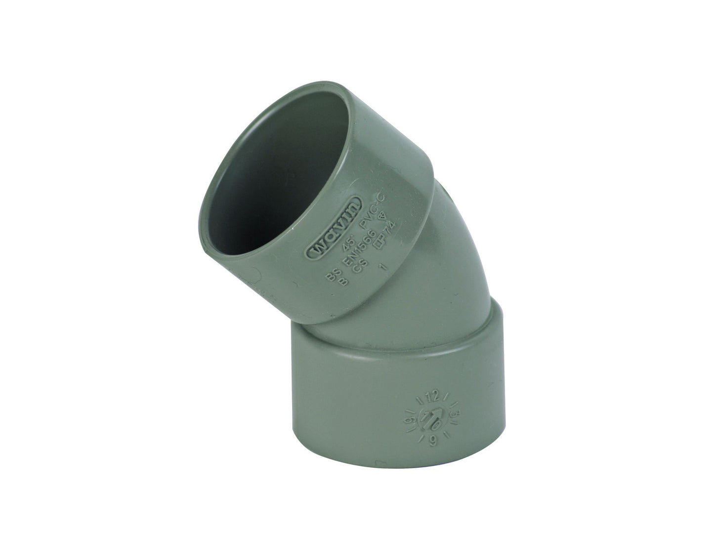 OSMAWELD 4M163 PVCC BEND 45deg 32mm 4M163E OLIVE