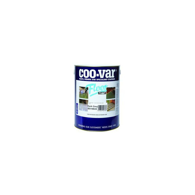 COO-VAR FLOOR PAINT 5l DARK GREY 111/G136/729/F