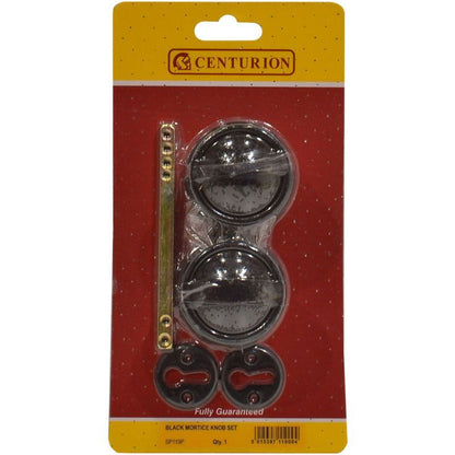 CENTURION SP119P BLACK RIM KNOB SET