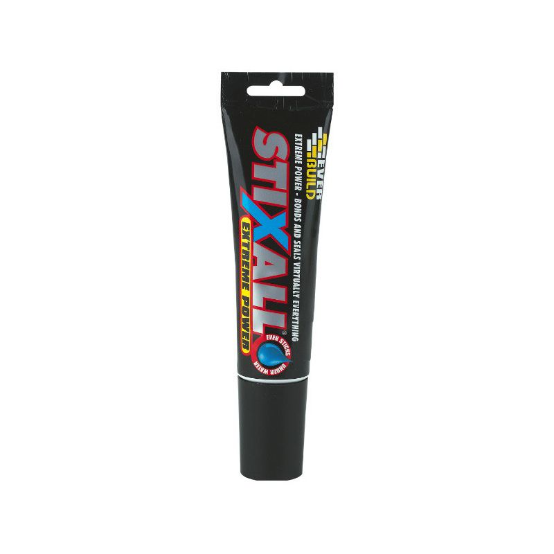 Everbuild Stixall Squeeze Adhesive& Sealant 80ml Clear EASISTIXCL