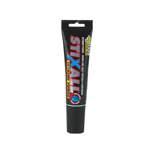 Everbuild Stixall Squeeze Adhesive& Sealant 80ml Clear EASISTIXCL