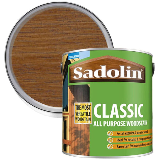 SADOLIN CLASSIC WOODSTAIN 2.5l BURMA TEAK 5028480