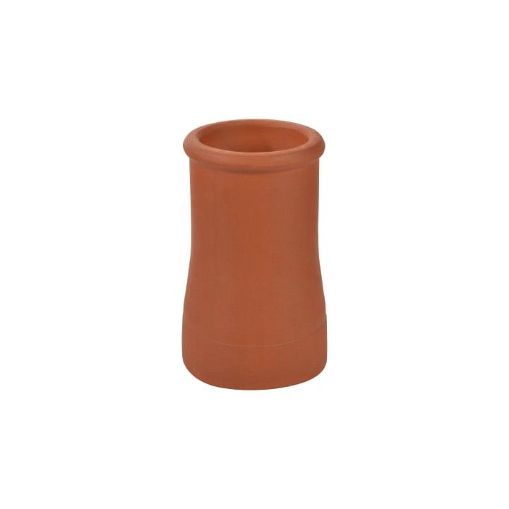 HEPWORTH ROLL TOP CHIMNEY POT RED 450mm YM19R