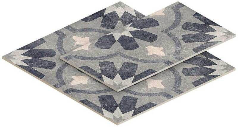 GLOBAL STONE GRANDE PORCELAIN PAVING 1000 x 1000mm MODELLA DECOR MDPE1010S