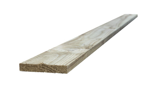 BSW 22 x 75mm x 0.9m SAWN GREEN TREATED HOMEGROWN TIMBER UNSEASONED FSC