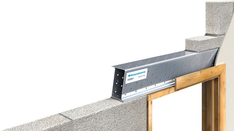 KEYSTONE STEEL BOX LINTEL BOX/K-100 3600 x 215mm HIGH KBX136
