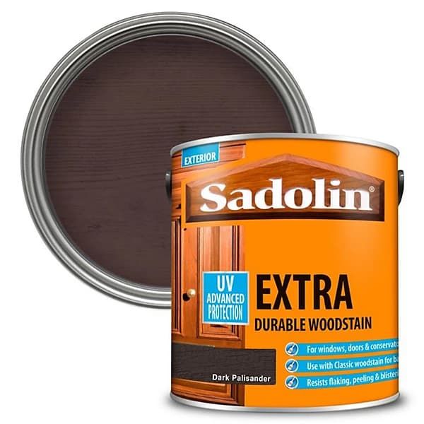 SADOLIN EXTRA EXTERIOR WOODSTAIN 2.5l DARK PALISANDER 5028548