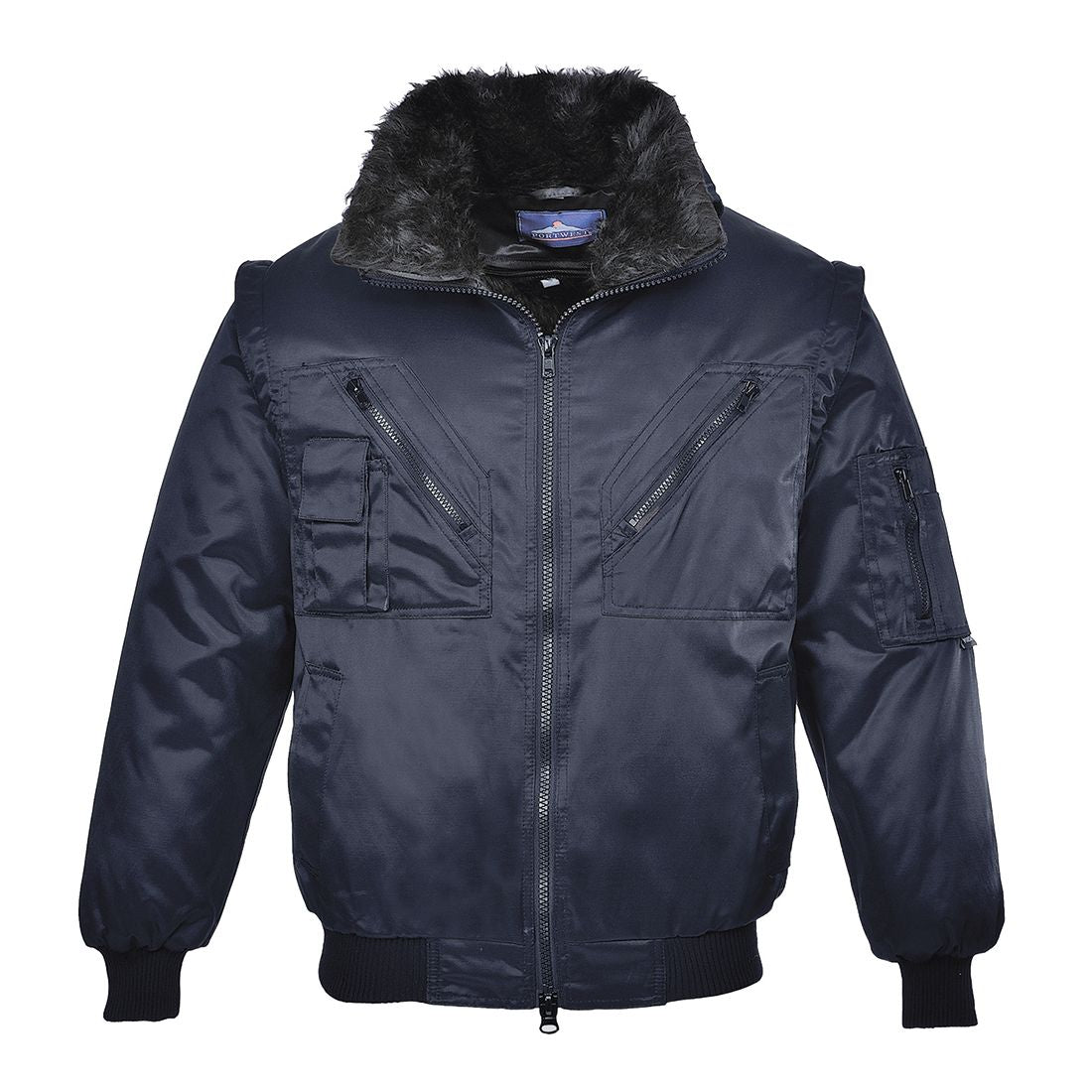 Pilot Jacket, 4XL, R, Navy