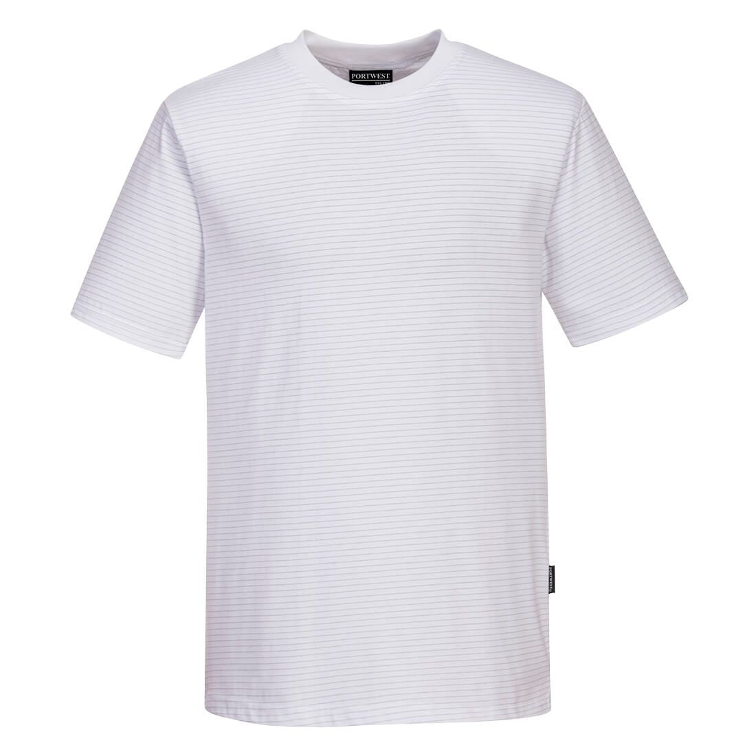 Anti-Static ESD T-Shirt, L, R, White