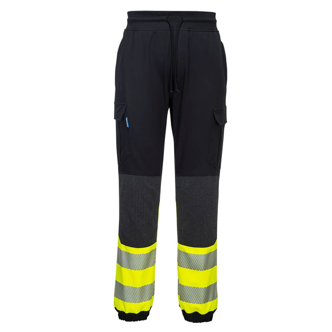 PW3 Hi-Vis Flexi Class 1 Jogger, L, R, Black/Yellow