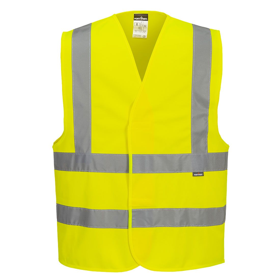 ES1 Essential Hi-Vis Band and Brace Vest, 4XL, R, Yellow