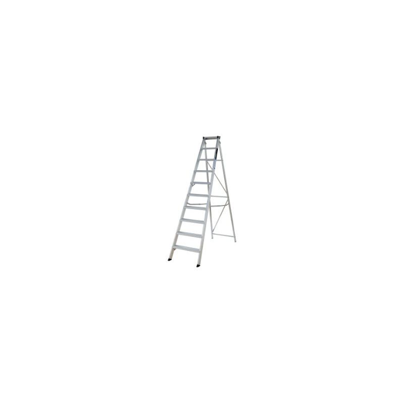 WERNER MASTERTRADE SWINGBACK STEPLADDER 10 TREAD 7141018