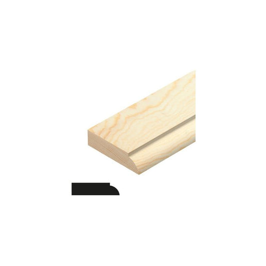 PINE DOOR STOP 46 x 12 x 2400mm TM55224