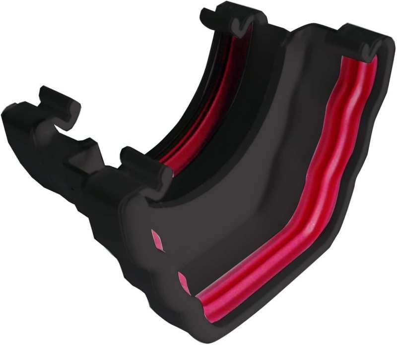 FREEFLOW ROUND TO OGEE GUTTER ADAPTOR BLACK FRR611BL