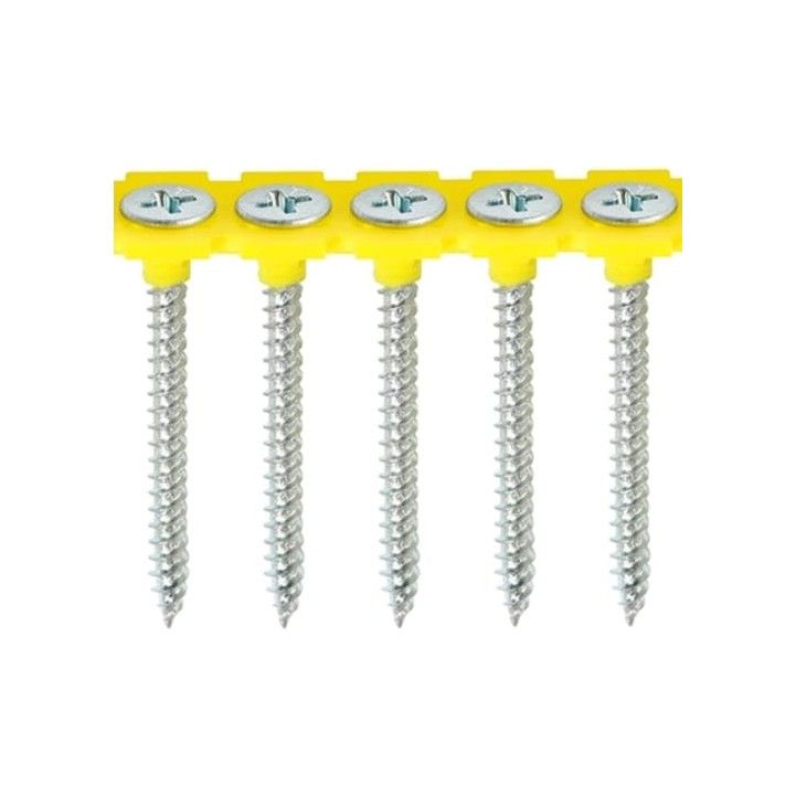 TIMCO COLLATED DRYWALL SCREW COARSE 45mm (BOX 1000) PHOSPHATE 00045COLDYS