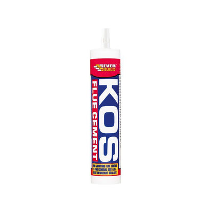 Everbuild Kos Flue Cement 300ml Buff PCKOSFLUE3