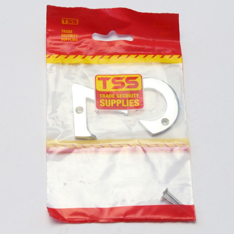 DUFFELLS TSS FACE FIX DOOR NUMERAL 3 CHROME TSSNUMERAL3C