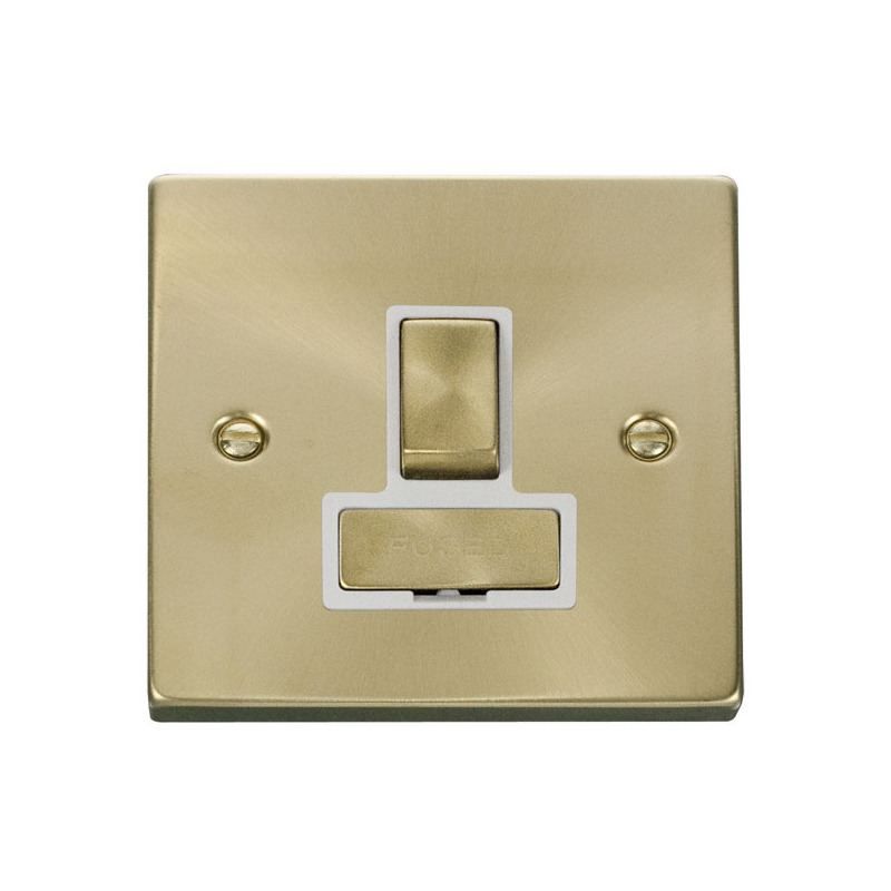 CLICK VPSB751WH 13A 'INGOT' CONN UNIT FLEX