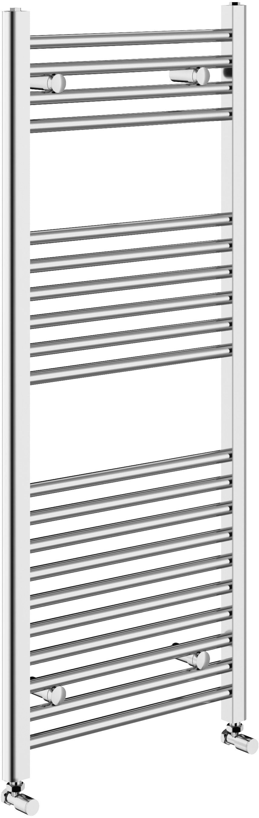 AQUA R001073 P01118 STRAIGHT TOWEL RAIL 500 x 800mm CHROME