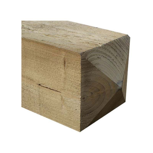 WOODBANK 200 x 200mm x 2.4m SAWN UC4 TREATED GATE POST 4WW GP5GR-4 FSC