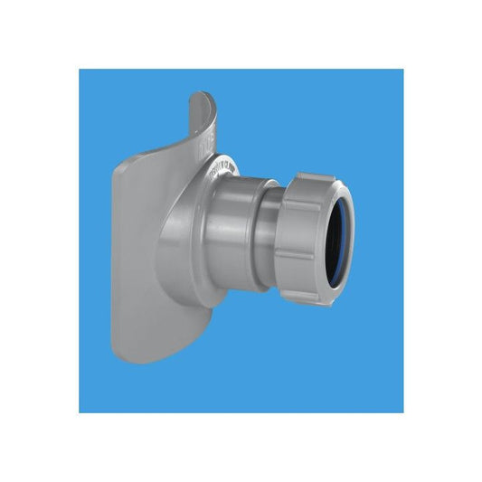 MCALPINE BOSSCONN110T-GR MECHANICAL SOIL PIPE BOSS CONNECTOR 110mm x 1.1/2" GREY 61020014