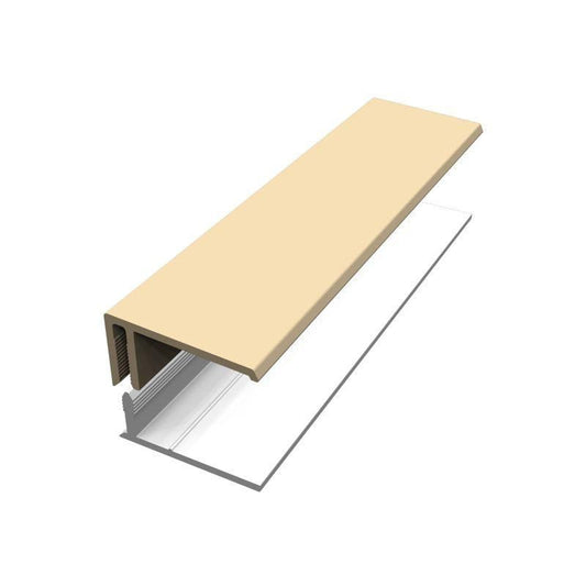 FREEFOAM 2 PART EDGE TRIM 3m LIGHT SAND FC301E3SAND