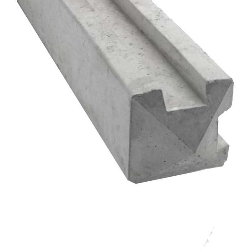 WELCH SLOTTED CONCRETE CORNER POST 4ft 6"