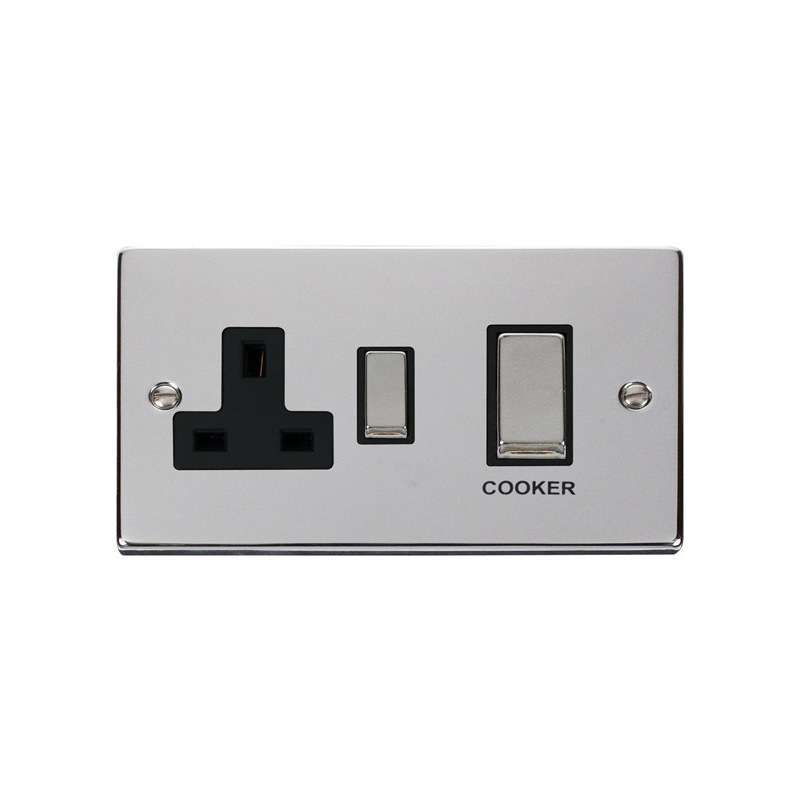 CLICK VPCH504BK CKR SWITCH & SOCKET CHR