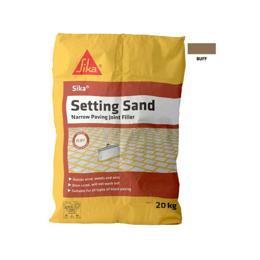 Sika Setting Sand Joint Filler 20Kg Buff SKSANDBF20