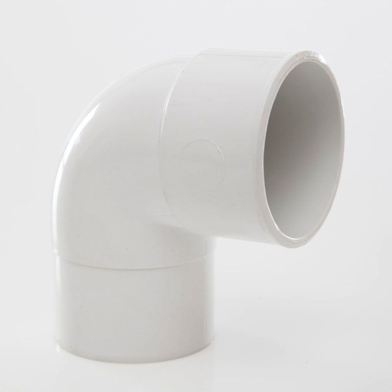 POLYPIPE ABS SWIVEL ELBOW 50mm WS60 WS60W WHITE