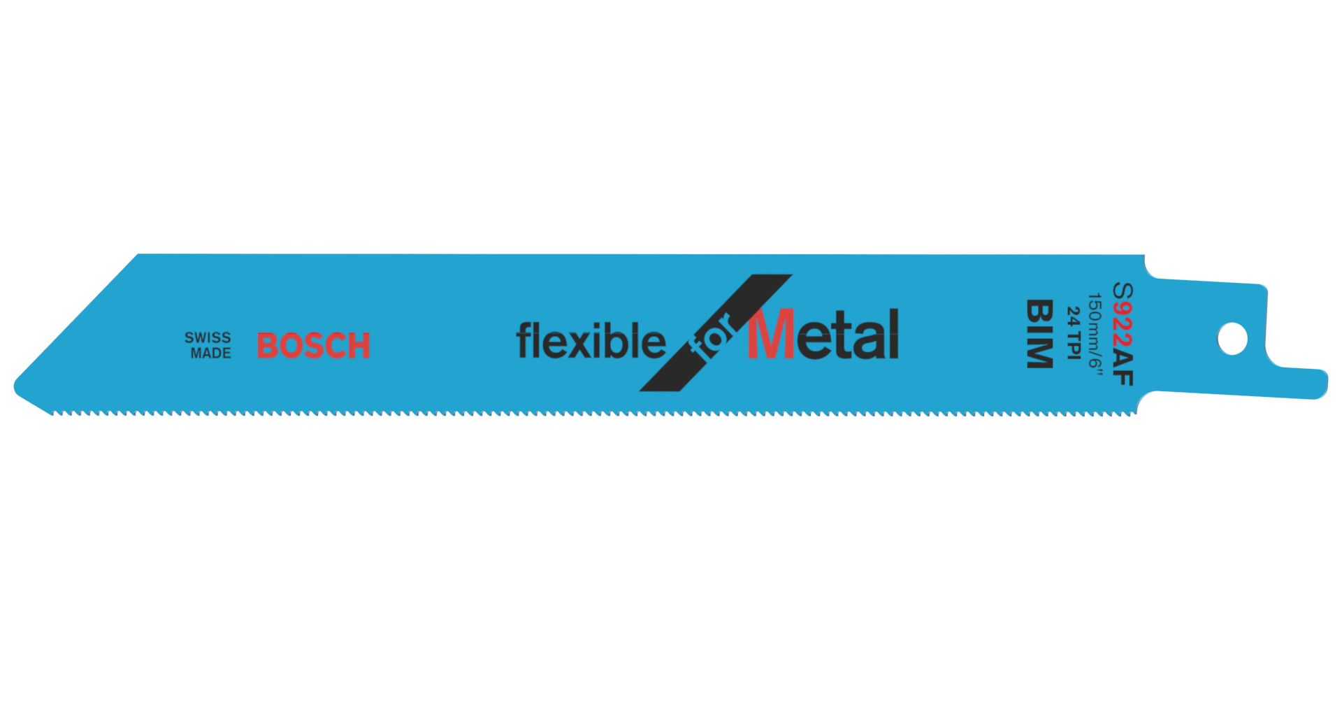 BOSCH 2608656013 PACK OF 5 FLEX METAL UNISHANK SAW BLADES S922 AF